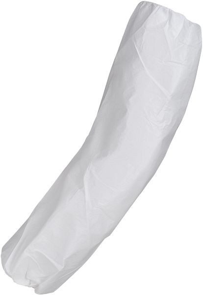 ASATEX Armstulpe, Polyethylen (LDPE), 2-seitiger Gummizug, 0,02mm dick, 40 x 20 cm, Farbe: weiss, VE: 2000 Stück, PE-AS20W