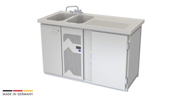 hefa Theke Brillant 1/2L-T, Abmaße: 950 x 1.450 x 650/700 mm, Brillant 1/2L-T