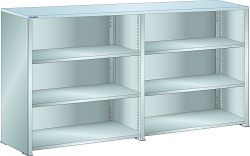 LISTA Sideboard L1006 (BxTxH) 2 x 1000x400x1100mm 80kg, Verzinkt, Multiplex Stärke: 30 mm, 45.984.222