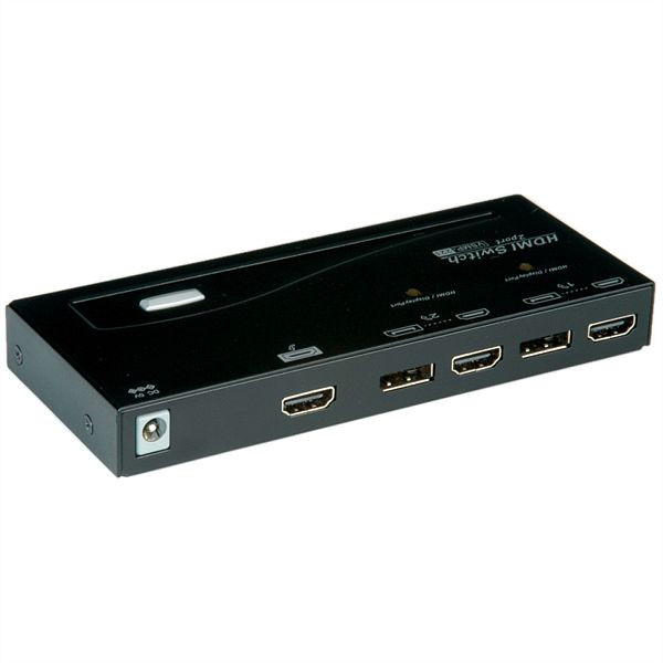 ROLINE HDMI/DisplayPort Switch, 2-fach, 14.01.3572