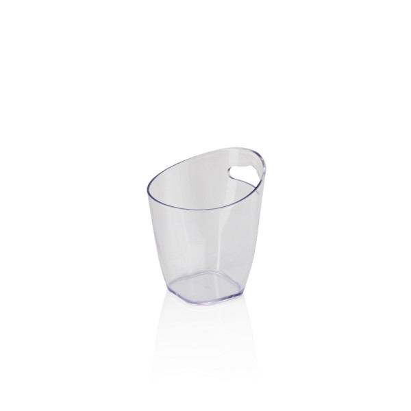 WAS Flaschenkühler, Ø 9,5 cm, Höhe 11 cm, 0,4 L, transparent, 1530040