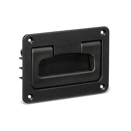 Ganter Schalen-Klappgriffe, Kunststoff (GN 825.2-90-SW), VE: 5 Stück, 825.2-90-SW