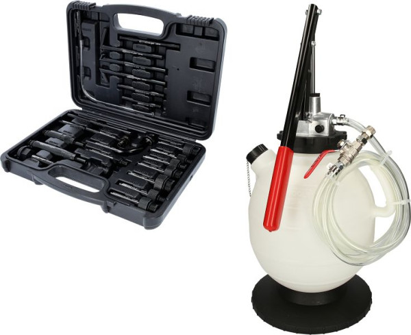 KS Tools Getriebeöl-Befülladapter-Satz, 23-tlg, 150.9110