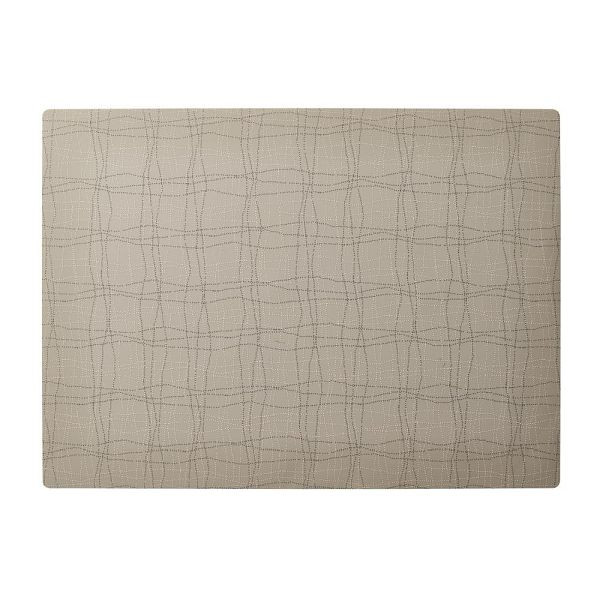 APS Tischset Tischmatten, 45 x 33 cm, Silikon, dunkelbeige, VE: 24 Stück, 60584