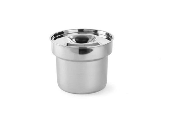 Hendi Bain-Marie-Topf 4,2 l, rostfreier Edelstahl, 470909,
