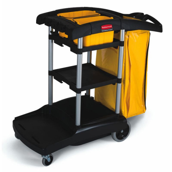 Stein HGS Reinigungswagen -High Capacity- Rubbermaid, inkl. 128 Liter Vinylsack, 22389