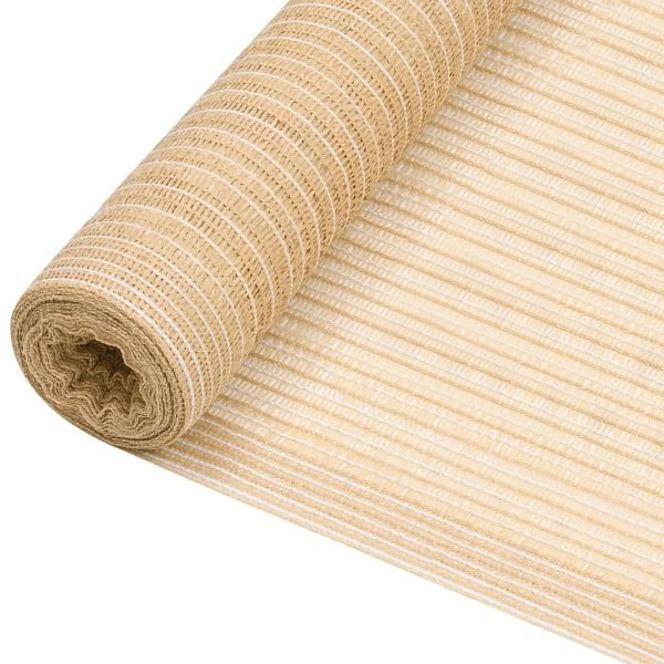 vidaXL Zaunblende Beige 1,8x50 m HDPE 195 g/m², 149472, 8720286250860