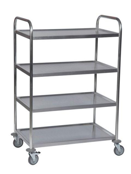 Rollcart Tischwagen 4 Etagen "Baukastensystem" (910x590), Tragkraft: 100 kg, 62-3400