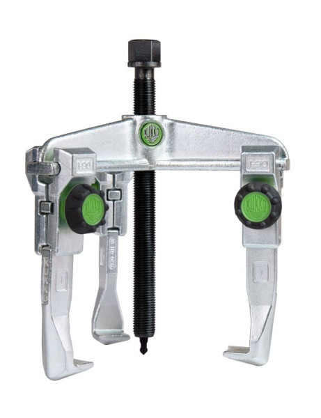 KUKKO 3-armiger Universal-Abzieher mit schnellverstellbaren Abzugshaken, bis 90 mm Spannweite, 100 mm Spanntiefe, 30-1x