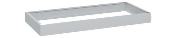 C+P 100 mm hohem Sockel, Sockelfarbe RAL 7035 Lichtgrau, Maße 100 x 1200 x 500 mm, 08800-7001205 S10000