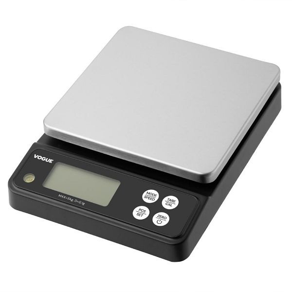 Vogue Wasserdichte elektrische Waage 5 kg, Kapazität: 5 kg, Teilung: 0,1 g, Batterie- oder Netzbetrieb, HZ326