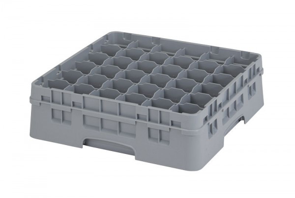 Cambro Spülkorb mit 36 Fächer Camrack® 11,4 cm Soft Grau, 36S418151