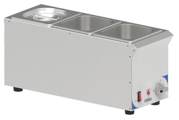 Casselin Bain-Marie für Saucen 3 x GN 1/6, CBMS316V