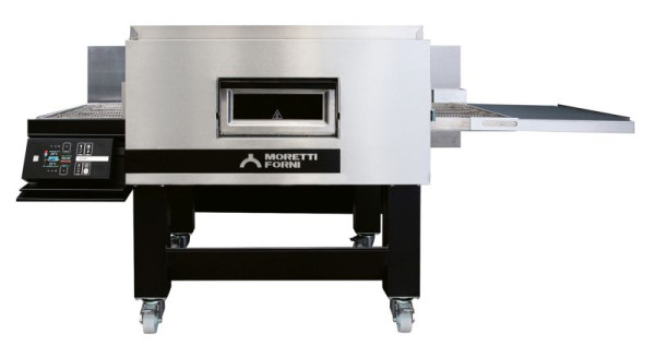 MORETTI Elektro-Tunnelofen / Bandofen serieT T98E, Standgerät, für Pizzen / Pizzableche, 493100198000