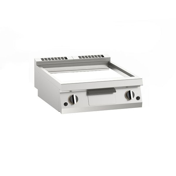 KBS Gas-Grillplatte glatt verchromt 14kW mit 2 Heizzonen, Auftischgerät, 10422436