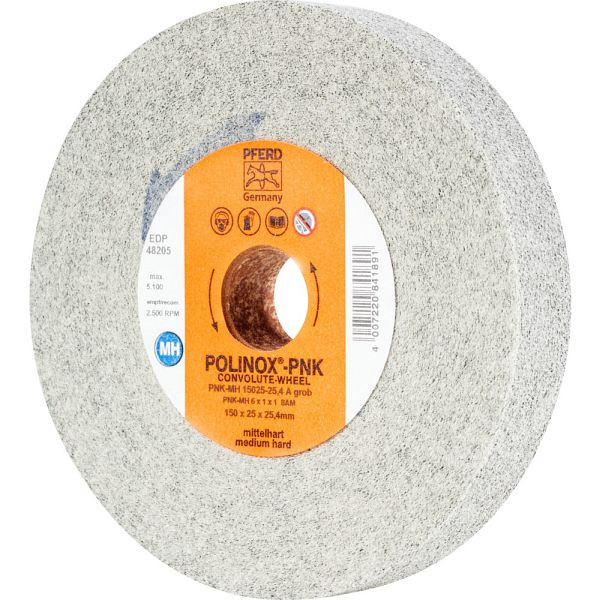 Pferd POLINOX-Kompaktschleifrad PNK-MH 15025-25,4 A G, 47802642