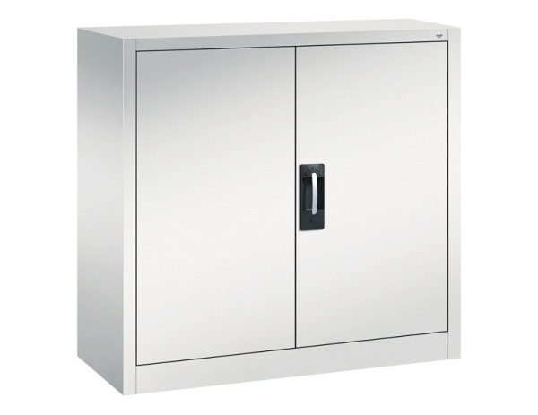 C+P Flügeltürenschrank Serie 13, H1000xB1000xT420mm, 7035/7035, 130944-20 S10078