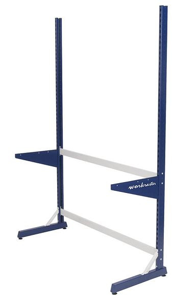 Bedrunka+Hirth workraster Grundmodul einseitig, Höhenrasterung von 38 mm, Maße in mm (BxTxH): 1500 x 550 x 1348, 07.8415.511