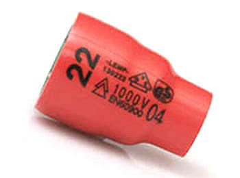 Lemp Steckschlüssel Einsatz 22mm 3/8" normal 6 kt, 130222
