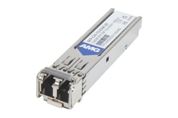 AMG Systems SFP, 1Gb/s, Doppelfaser, Singlemode, 40km Reichweite Tx/Rx: 1290nm, LC, DDM, DWDM, SFP-CW-1G-EX40-29