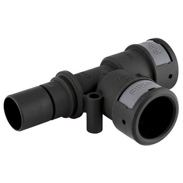 LAPP Schlauchverschraubung FIPLOCK ONE-T Adapter 10-10-10, schwarz, VE: 10 Stück, 61804962