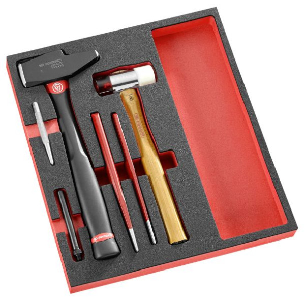 Facom Schaumstoffmodul - Schlagwerkzeuge, 6 -teilig, MODM.MI10XL