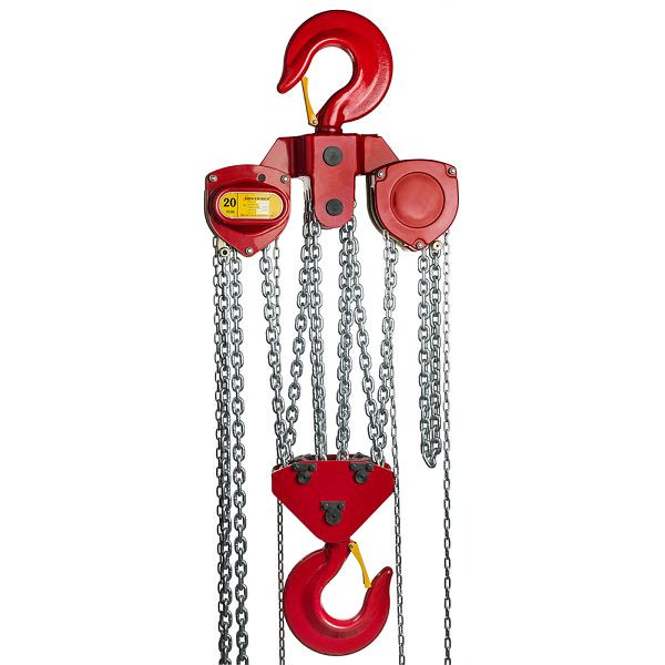 DELTA RED® Premium Stirnradkettenzug, 20t mit 3m Hubhöhe, DR.0.04120003