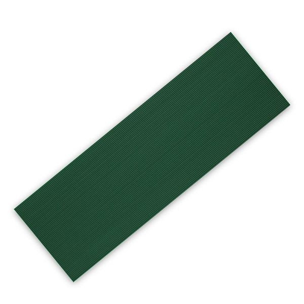 NOOR Sichtschutzstreifen PP PRO Extrastark 0,19x2,55 m mit Rillenoptik 1,5 mm, Farbe grün RAL6005, 155ZPPR2-6005