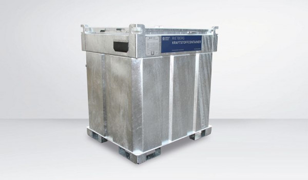 Seppeler Behälter Rietberg Kraftstoffcontainer QUADRO-D 1000-230, LxBxH: 1200x1000x1322mm, 950 Liter, 230 Volt, 500251