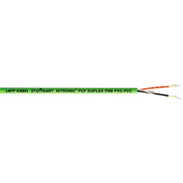 LAPP LWL-Kabel HITRONIC® PCF DUPLEX PNB PVC-PVC, VE: 1000 Meter, 28052702/1000