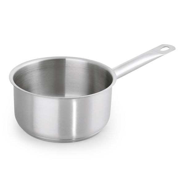 WAS Cookware 53 Flache Stielkasserolle, Durchmesser 16 cm, 1,5 Liter, 5320160