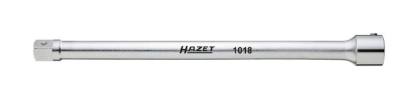 Hazet Verlängerung, Vierkant hohl 20 mm, Vierkant massiv 20 mm, Antrieb mit Ausrastbolzen für Stiftsicherung, DIN 3123, ISO 3316, 1018