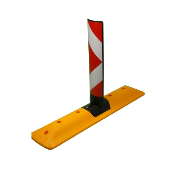 Stein HGS Leitschwelle -Signed- aus Kunststoff, Länge 1000 mm, mit Sichtzeichen, 36408