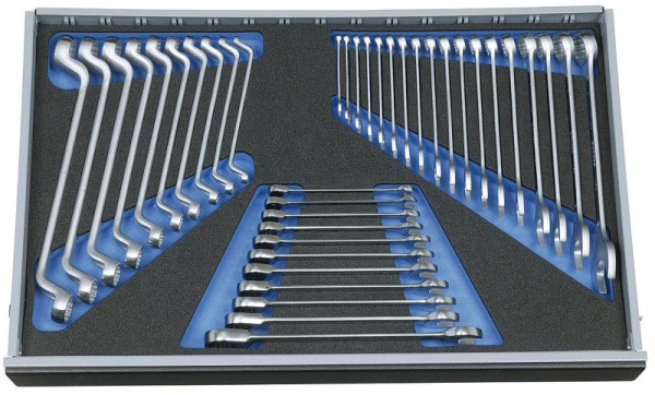 GEDORE Check-Tool-Einlage mit Sortiment Ring-Maulschlüssel-Satz, 2016265