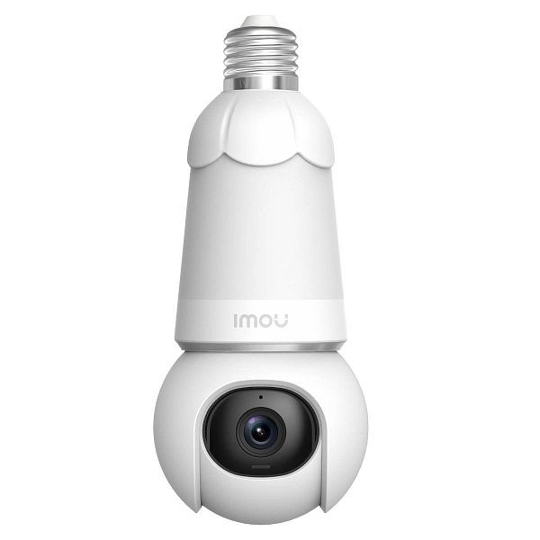 Imou Bulb Cam 2 K 3 MP WLAN-Überwachungskamera mit Schwenk- und Neigefunktion, im Design einer Glühlampe, imbulb