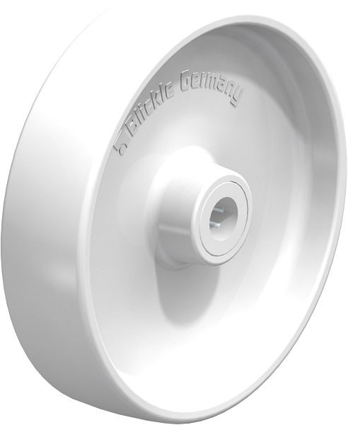 Blickle PPN 200/20R Rad aus Polypropylen, Weiß, 762934