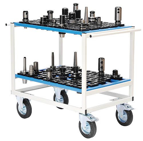 Bedrunka+Hirth CNC-Wagen, mit 2 x Ebenen, leer, 02.092.01