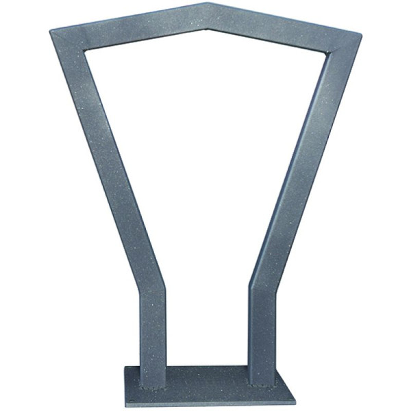 Stein HGS Anlehnbügel -Coppa-, 800mm/ feuerverzinkt, ohne Farbe, zum Aufdübeln, 35707