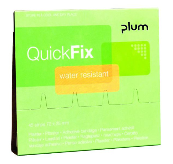 Plum Refill QuickFix, für Pflasterspender, wasserfest, VE: 45 Stück, SAN-5511