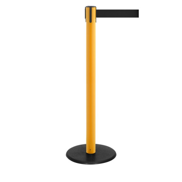 Stein HGS Personenleitsystem -P-Line Famous-, gelb, schwarz, mit Sicherheitsverschluss (selbstlösend), Gurtlänge: 2,3 m, 12801-0303