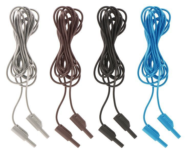 Metrel Messleitungsset, 2 m, 4 Stück, A 1512