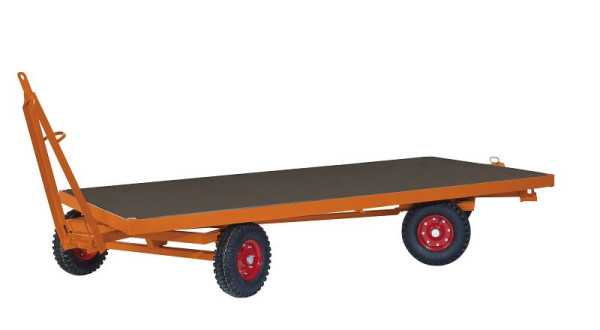 VARIOfit Industrieanhänger mit 2 Achs-Drehschemellenkung, Ladefläche: 3.000 x 1.500 mm, Traglast: 2.000 kg / Stat. Flächenlast, Ladehöhe: 540 mm, zu-1036