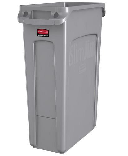 DENIOS Wertstoffsammler aus Polyethylen (PE), 90 Liter Volumen, grau, 115945