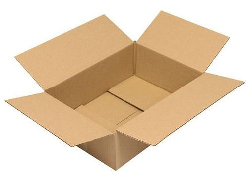 TransPak Wellpapp-Faltkarton 1-wellig, Innenmaß 310 x 220 x 100 mm, Format A4, Qualität 1.20B, VE: 25 Stück, 299252