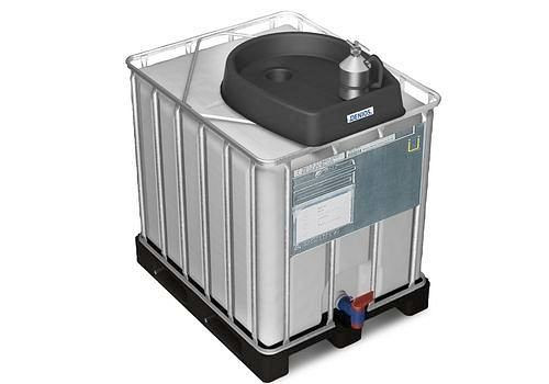 FALCON IBC-Trichter aus Polyethylen (PE), 30 Liter, Öffnung Ø 100 mm, 243312