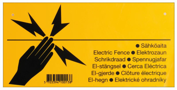 Pulsara Warnschild Universal, 100138, 5703394100138