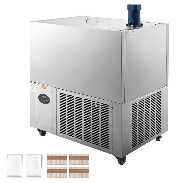 VEVOR Kommerzielle Eismaschine, 4 Formen-Set 120-teiliges, Edelstahl, für Bars, Cafés, Milchtee-Läden (30 Teile/Form-Set), SYBBJ4M30000ISXBGV2