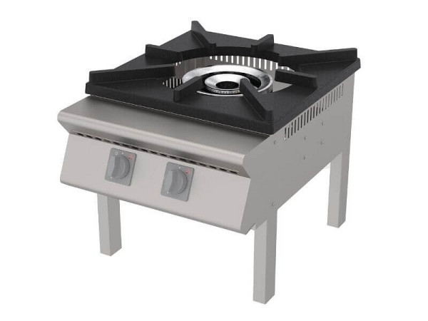 SGS Gastro Gaskocher - Gas Hockerkocher - 2 Brenner - 19,5 kW, AYOG60