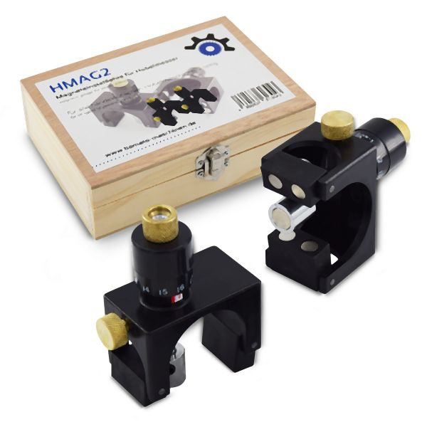 BAMATO Magneteinstelllehre für Hobelmesser, für alle Hobelwellendurchmesser, HMAG2
