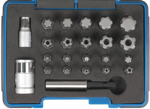 SW-Stahl Bitsortiment, 1/4"+3/8", 23-teilig, 04191L